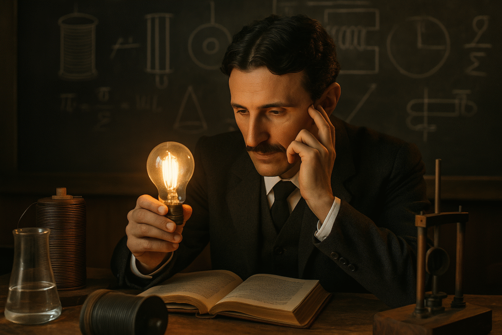 Kako je Tesla učio?